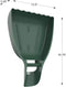 Leaf Scoops Hand Rakes - Lightweight, Durable Grabber Tool for Scooping Up Leaves, Spreading Mulch, Gardening, and Yard Work by Pure Garden (Green)