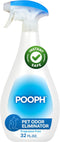 Pooph Pet Odor Eliminator, 32oz Spray - Dismantles Odors on a Molecular Basis, Dogs, Cats, Freshener, Urine, Poop, Pee, Deodorizer, Natures, Puppy, Fresh, Clean, Furniture, Potty, Safe