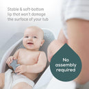 Angelcare Baby Bath Support (Gray) | Ideal for Babies Less Than 6 Months Old