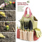 Gardening Tools Set of 10 - Complete Heavy Duty Garden Tools Set with Fashion Handbag - Durable Gardening Supplies Kit Ideal Gardening Gifts for Women