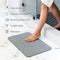 Dorai Home Bath Stone Mat 23.6"x15.4"| Luxury Diatomite Stone Bath Mat |Quickly Removes Water | Non-Slip, Quick-Dry Stone Bath Mat for Bathroom | Zen Sandstone